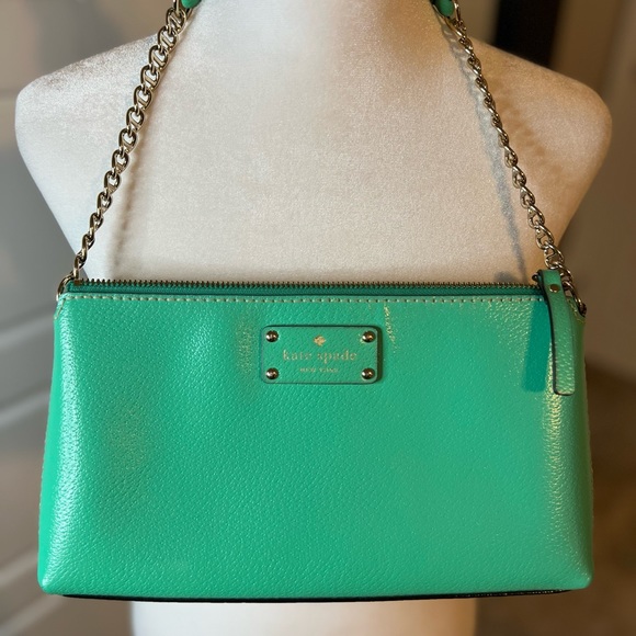 kate spade Bags Kate Spade Wellesley Byrd Leather Chain Shoulder